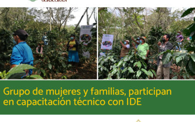 Fortaleciendo  capacidades a familias productoras de la Cuenca Río Goascorán, por el Programa de Gestión Comunitaria de Cuencas- nuestra cuenca Goascorán Fase II, financiado por la Cooperación Suiza América Central  y con colaboración iDE Honduras