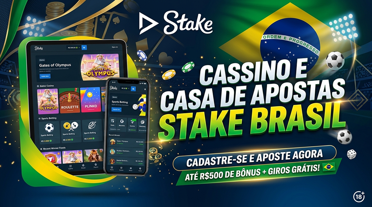 Cassino e casa de apostas oficial Stake Brasil